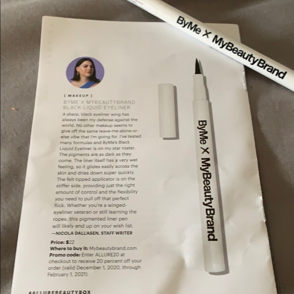 ByMe X My Beauty Brand Black Liquid Eyeliner